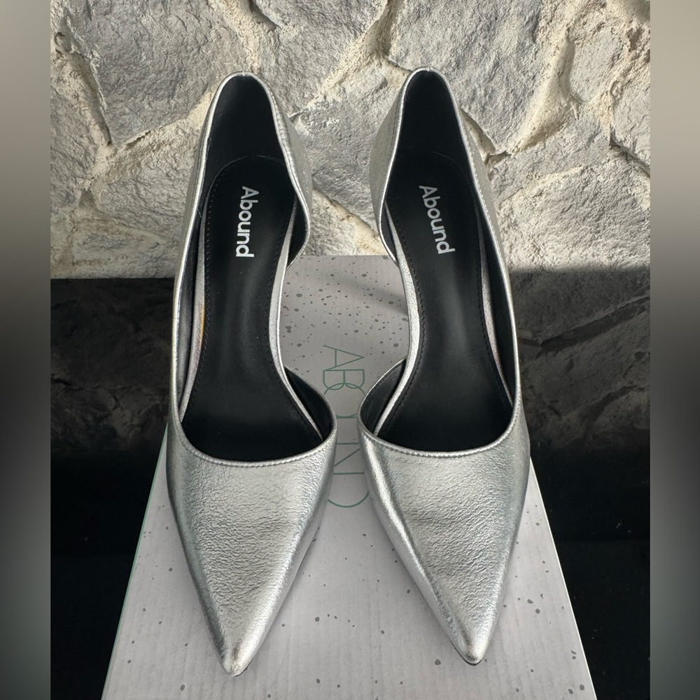 Silver Metallic Shoes